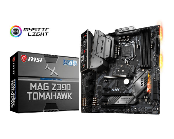 Mainboard MSI MAG Z390 Tomahawk Socket LGA 1151v2 Supports 9th / 8th _919KT
